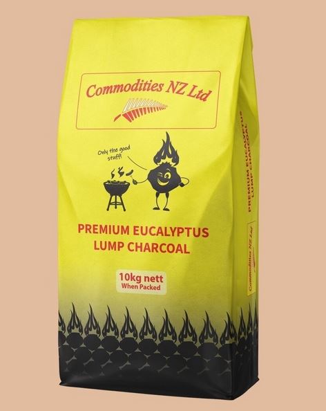 Commodities NZ Premium Eucalyptus Lump Charcoal 10kg