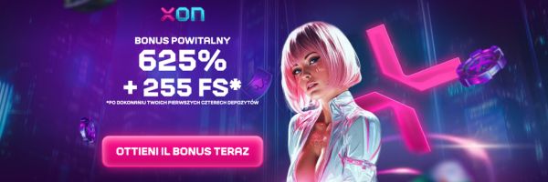 Xon Casino Bonus Banner 200% + 100FS